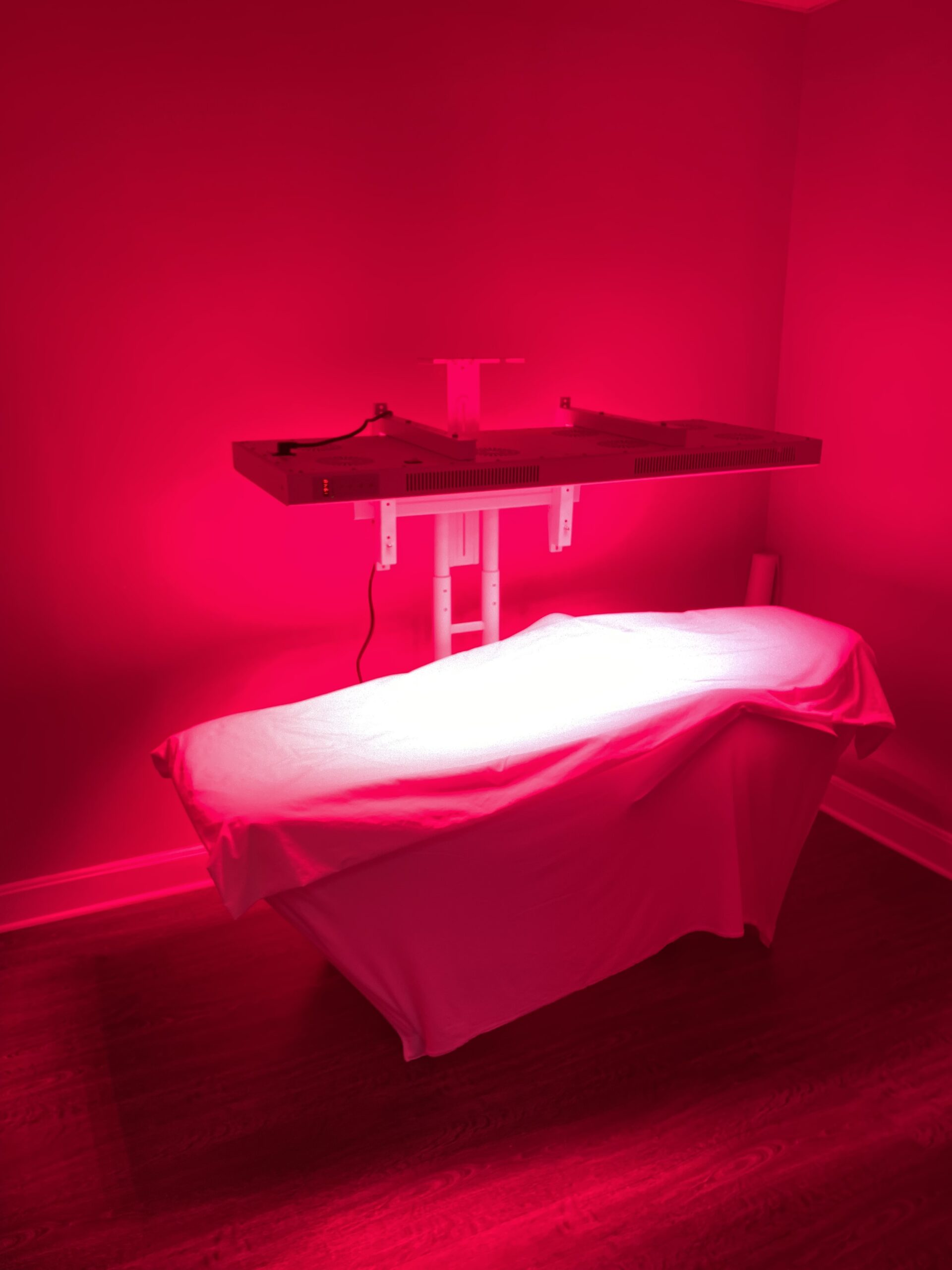 Whole body red light therapy bed